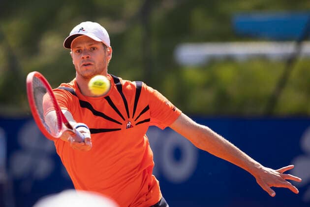 Yannick Hanfmann GER Tennis BMW Open 2021 ATP MTTC Iphitos Munich Germany 27 April 2021 Copyright: xJuergenxHasenkopfx