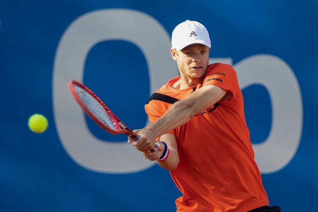 Yannick Hanfmann GER Tennis BMW Open 2021 ATP MTTC Iphitos Munich Germany 27 April 2021 Copyright: xJuergenxHasenkopfx