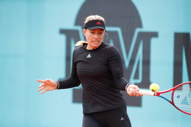 Tennis, WTA Tournament in Madrid, Angeligue Kerber Training