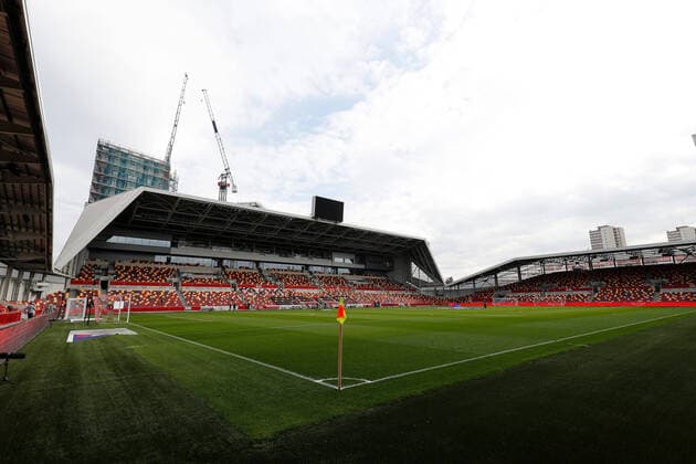 27th April 2021; Brentford Community Stadium, London, England; English Football League Championship Football, Brentford FC versus Rotherham United; General view of Brentford Community Stadium  ActionPlus12284183 JohnxPatrickxFletcher