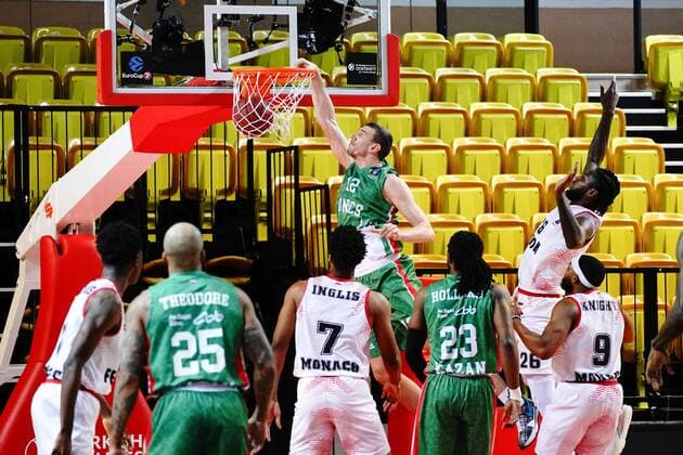 Artem Klimenko (Unics Kazan) BASKETBALL : Monaco vs Unics Kazan - Finale Eurocoupe - Match 1 - Monaco - 27 04 2021 