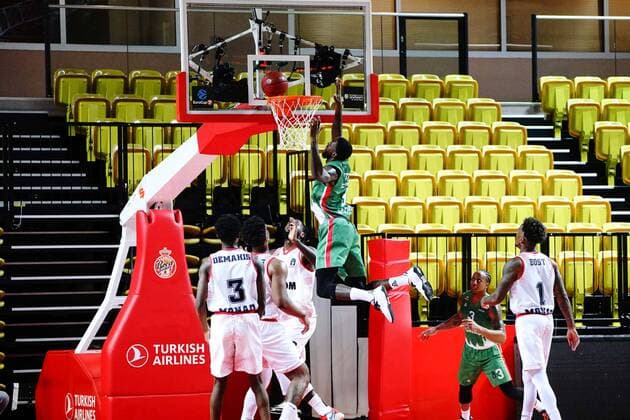 Isaiah Canaan (Unics Kazan) BASKETBALL : Monaco vs Unics Kazan - Finale Eurocoupe - Match 1 - Monaco - 27 04 2021 