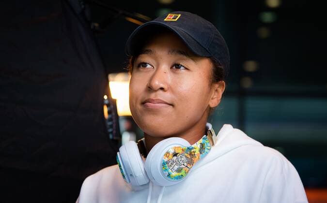 Mandatory Credit: Photo by Rob Prange Shutterstock (11876848bc) Naomi Osaka of Japan during media day at the 2021 Mutua Madrid Open WTA, Tennis Damen 1000 tournament Mutua Madrid Open Qualifying, Tennis, La Caja Magica, Madrid, Spain - 27 Apr 2021 Mutua Madrid Open Qualifying, Tennis, La Caja Magica, Madrid, Spain - 27 Apr 2021  Copyright: xRobxPrange Shutterstockx 11876848bc