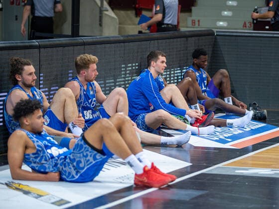 Disappoints the Frankfurt, MHP Riesen Ludwigsburg vs FRAPORT SKYLINERS, Basketball, Bundesliga, easycredit BBL, 27 04 2021, MHP Riesen Ludwigsburg vs FRAPORT SKYLINERS, Basketball, Bundesliga, easycredit BBL, 27 04 2021 Ludwigsburg Copyright: xEibner-Pressefoto SaschaxWaltherx EP_swa