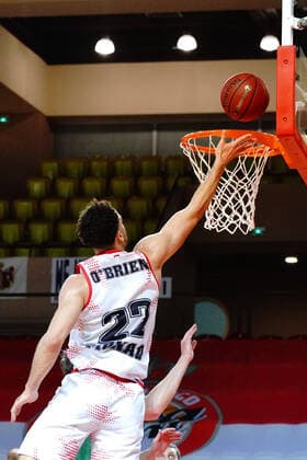 BASKETBALL Monaco vs Unics Kazan Final Eurocoupe Match 1 Monaco 27 04 2021 J J O Brien AS Monaco Monaco Monaco Poolfoto Norbert Scanella PanoramiC ,EDITORIAL USE ONLY
