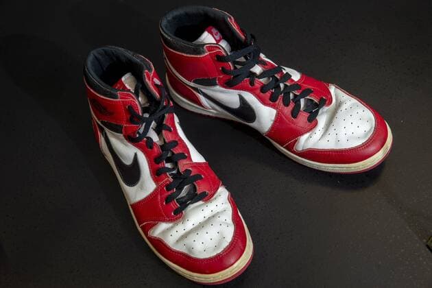 Basketball, Michael Jordan shoes up for auction at Sotheby s