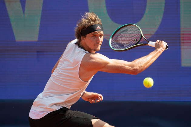 Alexander Zverev GER Tennis BMW Open 2021 ATP MTTC Iphitos Munich Germany 28 April 2021 Copyright: xJuergenxHasenkopfx