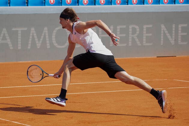 Alexander Zverev GER Tennis BMW Open 2021 ATP MTTC Iphitos Munich Germany 28 April 2021 Copyright: xJuergenxHasenkopfx