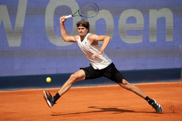 Alexander Zverev GER Tennis BMW Open 2021 ATP MTTC Iphitos Munich Germany 28 April 2021 Copyright: xJuergenxHasenkopfx