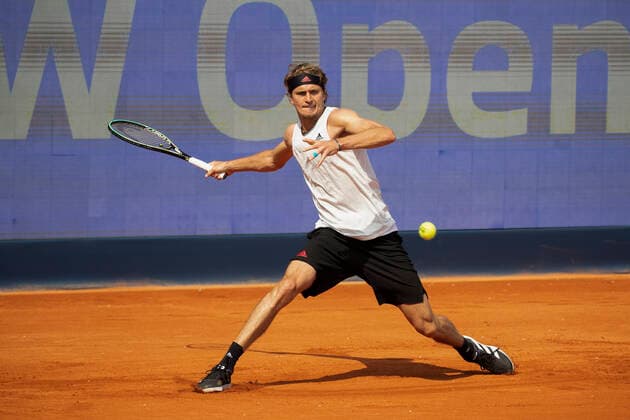Alexander Zverev GER Tennis BMW Open 2021 ATP MTTC Iphitos Munich Germany 28 April 2021 Copyright: xJuergenxHasenkopfx