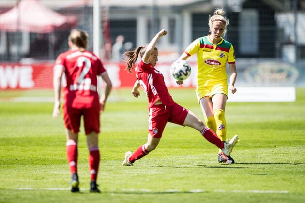 2 Women Football Bundesliga, 1 FC Koeln FC Bayern Muenchen II 28 04 2021 Sharon Beck 10, 1 FC Koeln 2 Women Football Bundesliga, 1 FC Koeln FC Bayern Muenchen II, Koeln, Geissbockheim DFL REGULATIONS PROHIBIT ANY USE OF PHOTOGRAPHS AS IMAGE SEQUENCES AND OR QUASI VIDEO Copyright: xBEAUTIFULxSPORTS Wunderlx