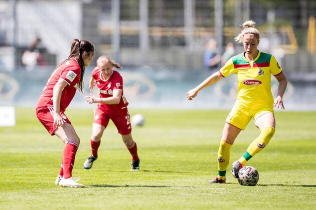 2 Women Football Bundesliga, 1 FC Koeln FC Bayern Muenchen II 28 04 2021 Sharon Beck 10, 1 FC Koeln 2 Women Football Bundesliga, 1 FC Koeln FC Bayern Muenchen II, Koeln, Geissbockheim DFL REGULATIONS PROHIBIT ANY USE OF PHOTOGRAPHS AS IMAGE SEQUENCES AND OR QUASI VIDEO Copyright: xBEAUTIFULxSPORTS Wunderlx