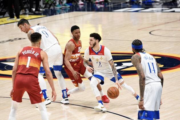Basketball, NBA, Denver Nuggets - New Orleans Pelicans