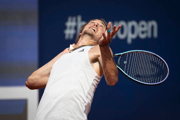 Alexander Zverev GER Tennis BMW Open 2021 ATP MTTC Iphitos Munich Germany 28 April 2021 Copyright: xJuergenxHasenkopfx