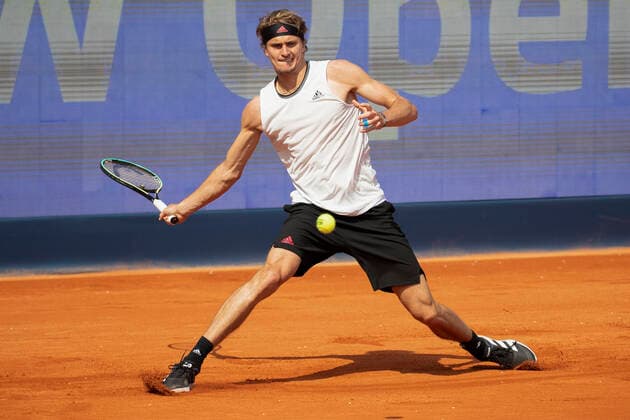 Alexander Zverev GER Tennis BMW Open 2021 ATP MTTC Iphitos Munich Germany 28 April 2021 Copyright: xJuergenxHasenkopfx