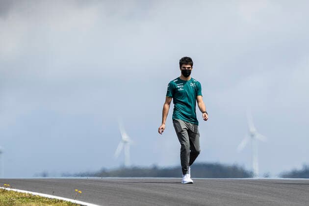 STROLL Lance (can), Aston Martin F1 AMR21, portrait during the Formula 1 Heineken Grande PrŽmio de Portugal 2021 from April 30 to May 2, 2021 on the Algarve International Circuit, in Portimao, Portugal - FORMULE 1 : Grand Prix du Portugal - Preparations - Portimao - 29 04 2021 DPPI Panoramic 