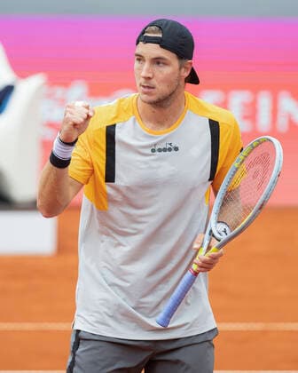 Jan Lennard Struff GER makes fist and cheers,joy,emotion Copyright: xJuergenxHasenkopfx