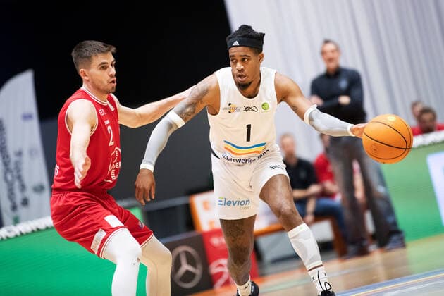 Basketball, 2. BL, ProA, Playoffs, Science City Jena - Bayer Giants Leverkusen