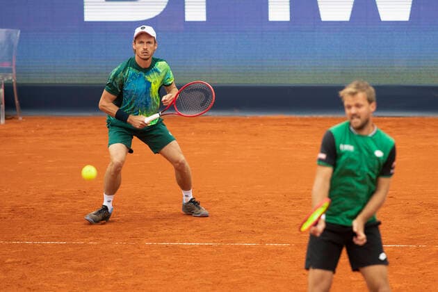 Wesley Koolhof, Kevin Krawietz, Mens Doubles Tennis BMW Open 2021 ATP MTTC Iphitos Munich Germany 29 April 2021 Copyright: xJuergenxHasenkopfx