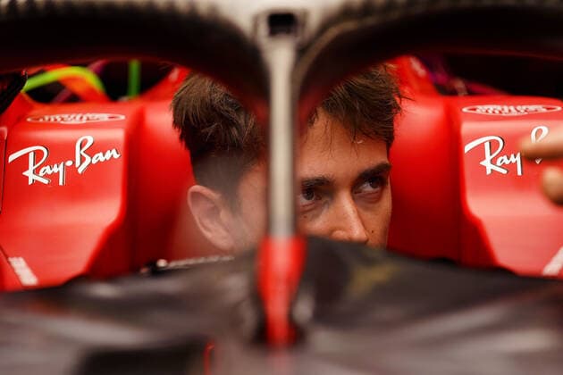 F1 Grand Prix of Portugal 16 Charles Leclerc (MON, Scuderia Ferrari Mission Winnow), F1 Grand Prix of Portugal at Autodromo Internacional do Algarve on April 29, 2021 in Portimao, Portugal. (Photo by COLOMBO IMAGES FIA Pool via HOCH ZWEI) Portimao Portugal Poolfoto HOCH ZWEI Pool COLOMBO IMAGES ,EDITORIAL USE ONLY