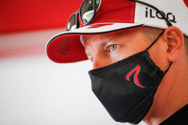 RAIKKONEN Kimi (fin), Alfa Romeo Racing ORLEN C41, portrait during the Formula 1 Heineken Grande PrŽmio de Portugal 2021 from April 30 to May 2, 2021 on the Algarve International Circuit, in Portimao, Portugal FORMULE 1 : Grand Prix du Portugal - Preparations - Portimao - 29 04 2021 DPPI Panoramic  00121005__V2_4919