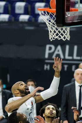 April 29, 2021, MADRID, MADRID, SPAIN: Alex Tyus of Real Madrid in action during the 2020 2021 Turkish Airlines Euroleague Play Off Game 4 between Real Madrid and Anadolu Efes Istanbul at WiZink Center on April 29, 2021 in Madrid, Spain. MADRID SPAIN - ZUMAa181 20210429_zaa_a181_282 Copyright: xIrinaxR.xHipolitox