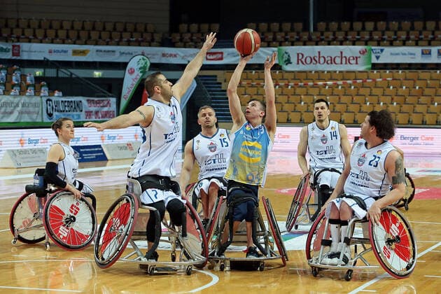 Wheelchair Basketball, Champions Cup, RSB Thuringia Bulls - Baskets 96 Rahden