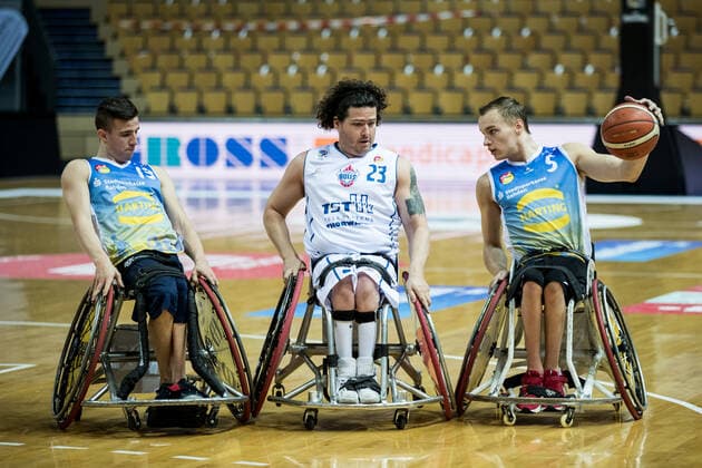 Champions Cup 2021 RSB Thuringia Bulls Baskets 96 Rahden 30 04 2021 Peter Cusack 13, Baskets 96 Rahden , Ian Pierson RSB Thuringia Bulls, 23 , Quinten Zantinge Baskets 96 Rahden, 5 Champions Cup 2021 RSB Thuringia Bulls Baskets 96 Rahden 30 04 2021 Rittal Arena, Wetzlar Hessen Copyright: xBEAUTIFULxSPORTS Wunderlx