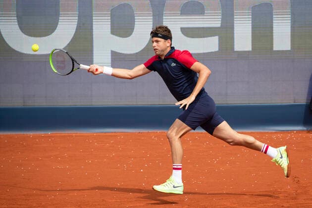 Filip Krajinovic Tennis BMW Open 2021 ATP MTTC Iphitos Munich Germany 30 April 2021 Copyright: xJuergenxHasenkopfx