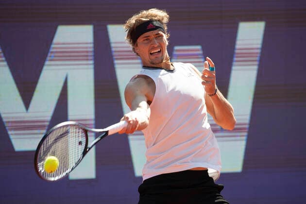 Alexander Zverev GER Tennis BMW Open 2021 ATP MTTC Iphitos Munich Germany 30 April 2021 Copyright: xJuergenxHasenkopfx