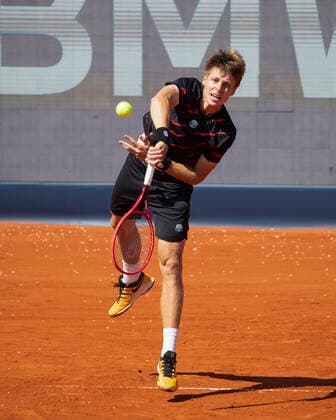 Ilya Ivashka BLR Tennis BMW Open 2021 ATP MTTC Iphitos Munich Germany 30 April 2021 Copyright: xJuergenxHasenkopfx