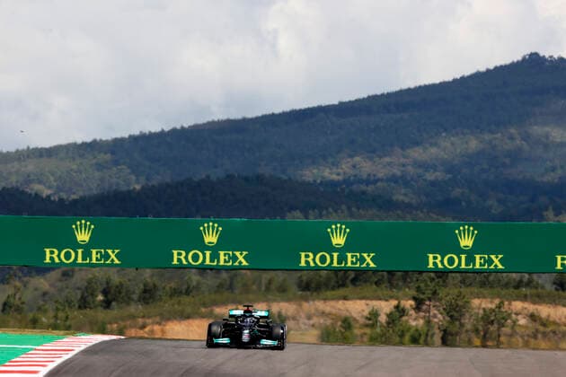 44 Lewis Hamilton GBR, Mercedes AMG Petronas F1 Team , F1 Grand Prix of Portugal at Autodromo Internacional do Algarve on April 30, 2021 in Portimao, Portugal Photo by HOCH ZWEI Portimao Portugal
