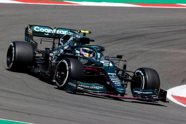 5 Sebastian Vettel GER, Aston Martin Cognizant F1 Team , F1 Grand Prix of Portugal at Autodromo Internacional do Algarve on April 30, 2021 in Portimao, Portugal Photo by HOCH ZWEI Portimao Portugal