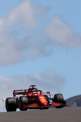 16 Charles Leclerc MON, Scuderia Ferrari Mission Winnow , F1 Grand Prix of Portugal at Autodromo Internacional do Algarve on April 30, 2021 in Portimao, Portugal Photo by HOCH ZWEI Portimao Portugal
