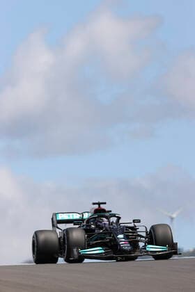 44 Lewis Hamilton GBR, Mercedes AMG Petronas F1 Team , F1 Grand Prix of Portugal at Autodromo Internacional do Algarve on April 30, 2021 in Portimao, Portugal Photo by HOCH ZWEI Portimao Portugal