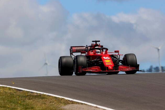 16 Charles Leclerc MON, Scuderia Ferrari Mission Winnow , F1 Grand Prix of Portugal at Autodromo Internacional do Algarve on April 30, 2021 in Portimao, Portugal Photo by HOCH ZWEI Portimao Portugal