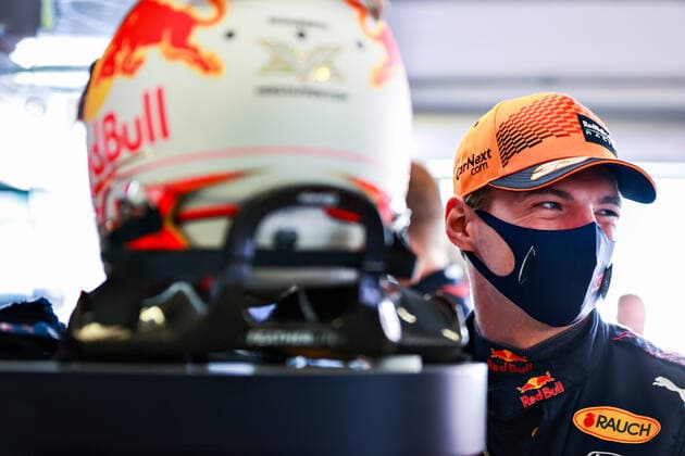 F1 Grand Prix of Portugal 33 Max Verstappen (NED, Red Bull Racing), F1 Grand Prix of Portugal at Autodromo Internacional do Algarve on April 30, 2021 in Portimao, Portugal. (Photo by Mark Thompson Getty Images FIA Pool via HOCH ZWEI) Portimao Autodromo Internacional Do Algar Portugal Poolfoto HOCH ZWEI Pool Getty Images ,EDITORIAL USE ONLY