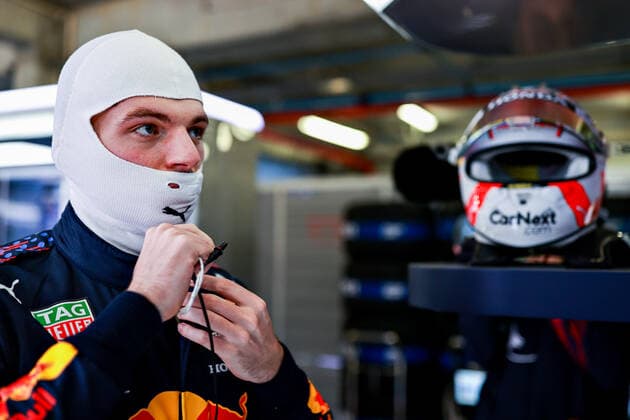 F1 Grand Prix of Portugal 33 Max Verstappen (NED, Red Bull Racing), F1 Grand Prix of Portugal at Autodromo Internacional do Algarve on April 30, 2021 in Portimao, Portugal. (Photo by Mark Thompson Getty Images FIA Pool via HOCH ZWEI) Portimao Autodromo Internacional Do Algar Portugal Poolfoto HOCH ZWEI Pool Getty Images ,EDITORIAL USE ONLY