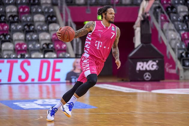 easyCredit BBL, Telekom Baskets Bonn vs Fraport Skyliners, 30 04 2021 Chris Babb Telekom Baskets Bonn, 7 , easyCredit BBL, Telekom Baskets Bonn vs Fraport Skyliners on 30 04 2021 at the Telekom Dome Bonn, Bonn North Rhine-Westphalia Copyright: xBEAUTIFULxSPORTS Mueller-Laschetx