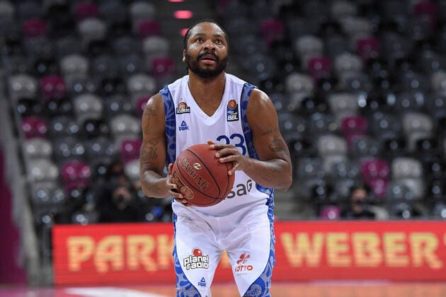 Basketball Men easyCredit BBL 31 Matchday Telekom Baskets Bonn Fraport Skyliners on 30 04 2021 at the Telekom Dome in Bonn Marco Völler Frankfurt xRx