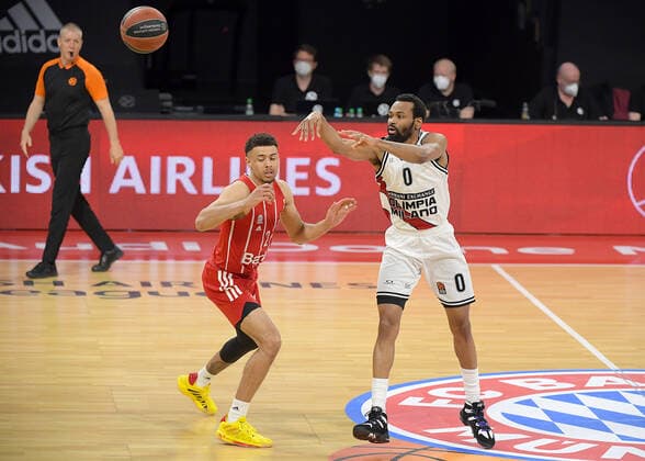 Basketball, EuroLeague, FC Bayern Munich - AX Armani Exchange Olimpia Milan