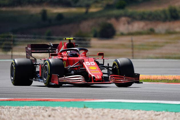 FORMULA 1 HEINEKEN PORTUGUESE GRAND PRIX 2021 30 04 2021, Autodromo Internacional do Algarve, Portimao, FORMULA 1 HEINEKEN PORTUGUESE GRAND PRIX 2021,in the picture Carlos Sainz Jr ESP 55 , Scuderia Ferrari Mission Winnow nordphotoxGmbHx xBratic nph00250