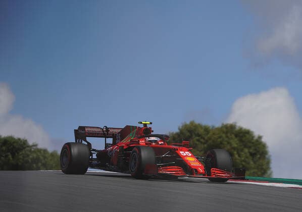 FORMULA 1 HEINEKEN PORTUGUESE GRAND PRIX 2021 30 04 2021, Autodromo Internacional do Algarve, Portimao, FORMULA 1 HEINEKEN PORTUGUESE GRAND PRIX 2021,in picture Carlos Sainz Jr ESP 55 , Scuderia Ferrari Mission Winnow nordphotoxGmbHx xBratic nph00250