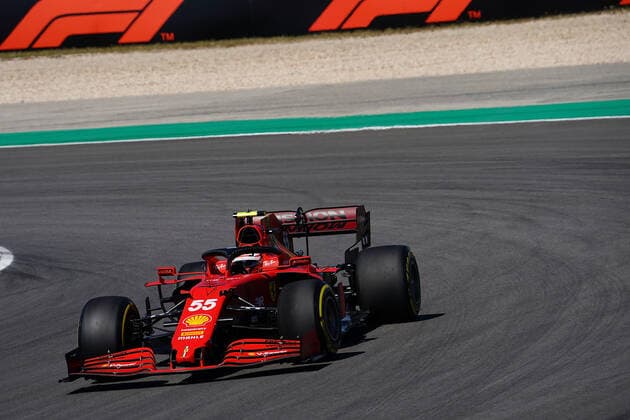FORMULA 1 HEINEKEN PORTUGUESE GRAND PRIX 2021 30 04 2021, Autodromo Internacional do Algarve, Portimao, FORMULA 1 HEINEKEN PORTUGUESE GRAND PRIX 2021,in picture Carlos Sainz Jr ESP 55 , Scuderia Ferrari Mission Winnow nordphotoxGmbHx xBratic nph00250