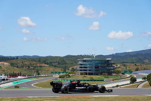 FORMULA 1 HEINEKEN PORTUGUESE GRAND PRIX 2021 30 04 2021, Autodromo Internacional do Algarve, Portimao, FORMULA 1 HEINEKEN PORTUGUESE GRAND PRIX 2021,in picture Lewis Hamilton GBR 44 , Mercedes AMG Petronas Formula One Team nordphotoxGmbHx xBratic nph00250