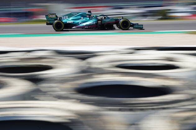 FORMULA 1 HEINEKEN PORTUGUESE GRAND PRIX 2021 30 04 2021, Autodromo Internacional do Algarve, Portimao, FORMULA 1 HEINEKEN PORTUGUESE GRAND PRIX 2021,in picture Lance Stroll CAN 18 , Aston Martin Cognizant Formula One Team nordphotoxGmbHx xBratic nph00250