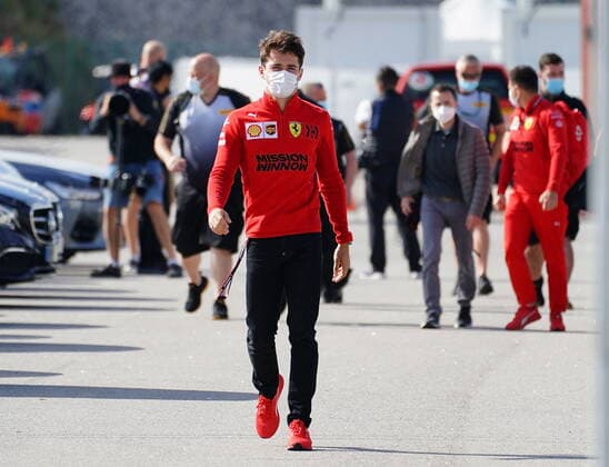FORMULA 1 HEINEKEN PORTUGUESE GRAND PRIX 2021 01 05 2021, Autodromo Internacional do Algarve, Portimao, FORMULA 1 HEINEKEN PORTUGUESE GRAND PRIX 2021,in the picture Charles Leclerc MCO 16 , Scuderia Ferrari Mission Winnow nordphotoxGmbHx xBratic nph00250