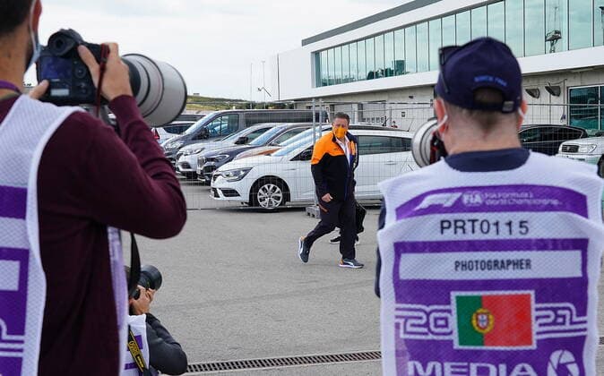 FORMULA 1 HEINEKEN PORTUGUESE GRAND PRIX 2021 01 05 2021, Autodromo Internacional do Algarve, Portimao, FORMULA 1 HEINEKEN PORTUGUESE GRAND PRIX 2021,in picture Managing Director Zak Brown McLaren Formula 1 Team nordphotoxGmbHx xBratic nph00250