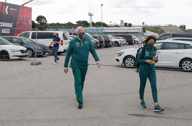 FORMULA 1 HEINEKEN PORTUGUESE GRAND PRIX 2021 01 05 2021, Autodromo Internacional do Algarve, Portimao, FORMULA 1 HEINEKEN PORTUGUESE GRAND PRIX 2021,in picture Chairman Lawrence Stroll Aston Martin nordphotoxGmbHx xBratic nph00250