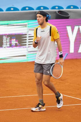 Jan Lennard Struff GER cheers after the victory,jubilation,joy,emotion Copyright: xJuergenxHasenkopfx